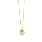 In the Garden - Sunflower Necklace Charm + Pendant Necklaces Bella Vita Jewelry