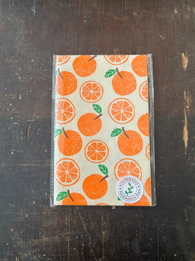 Eco Friendly Handcrafted Journals Journals Giftsland Oranges  