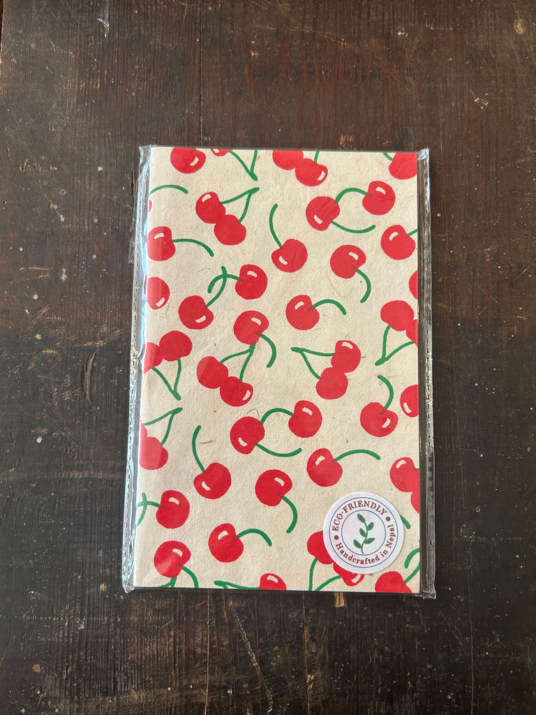 Eco Friendly Handcrafted Journals Journals Giftsland Cherries  