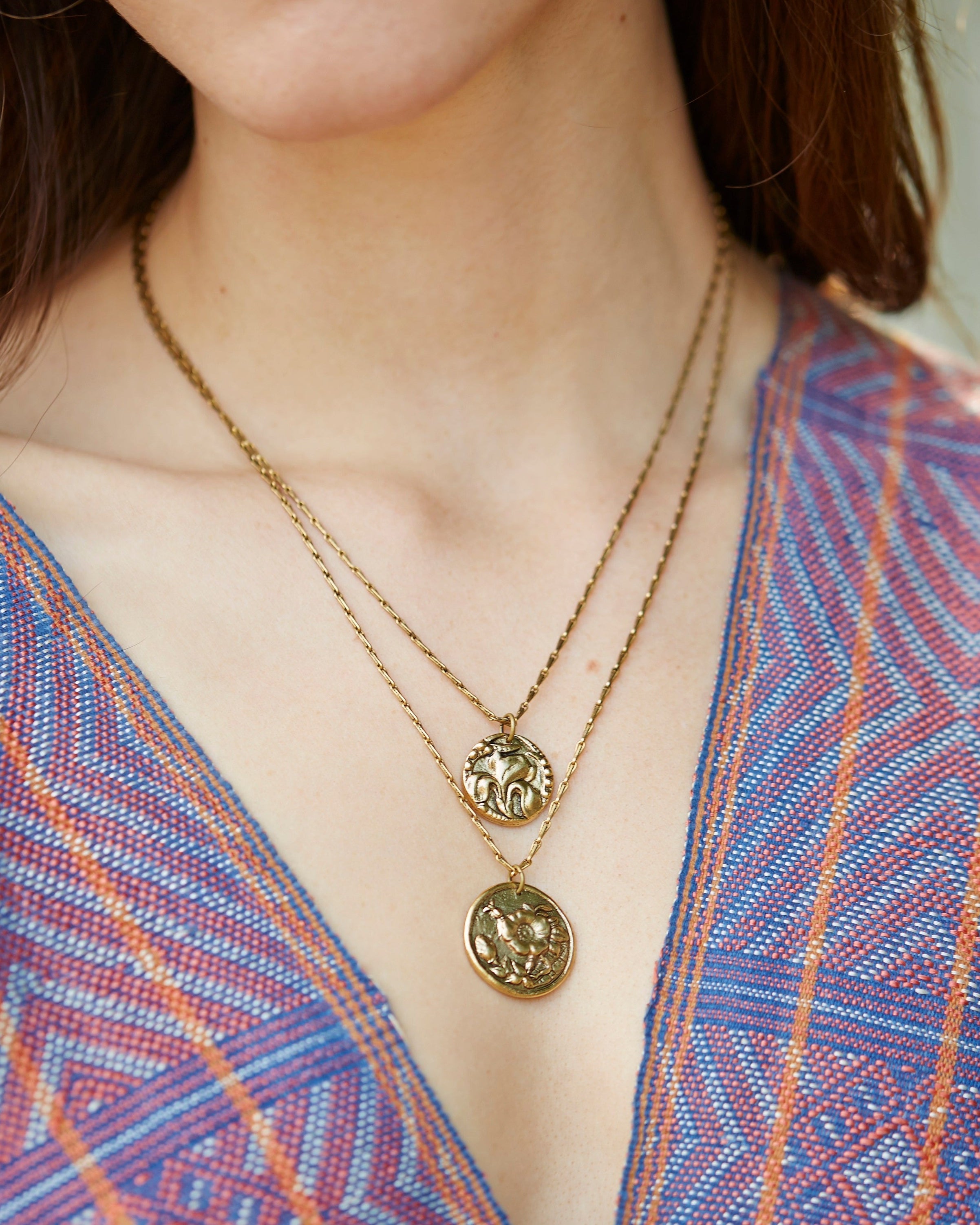 In the Garden - Butterfly Necklace Charm + Pendant Necklaces Bella Vita Jewelry