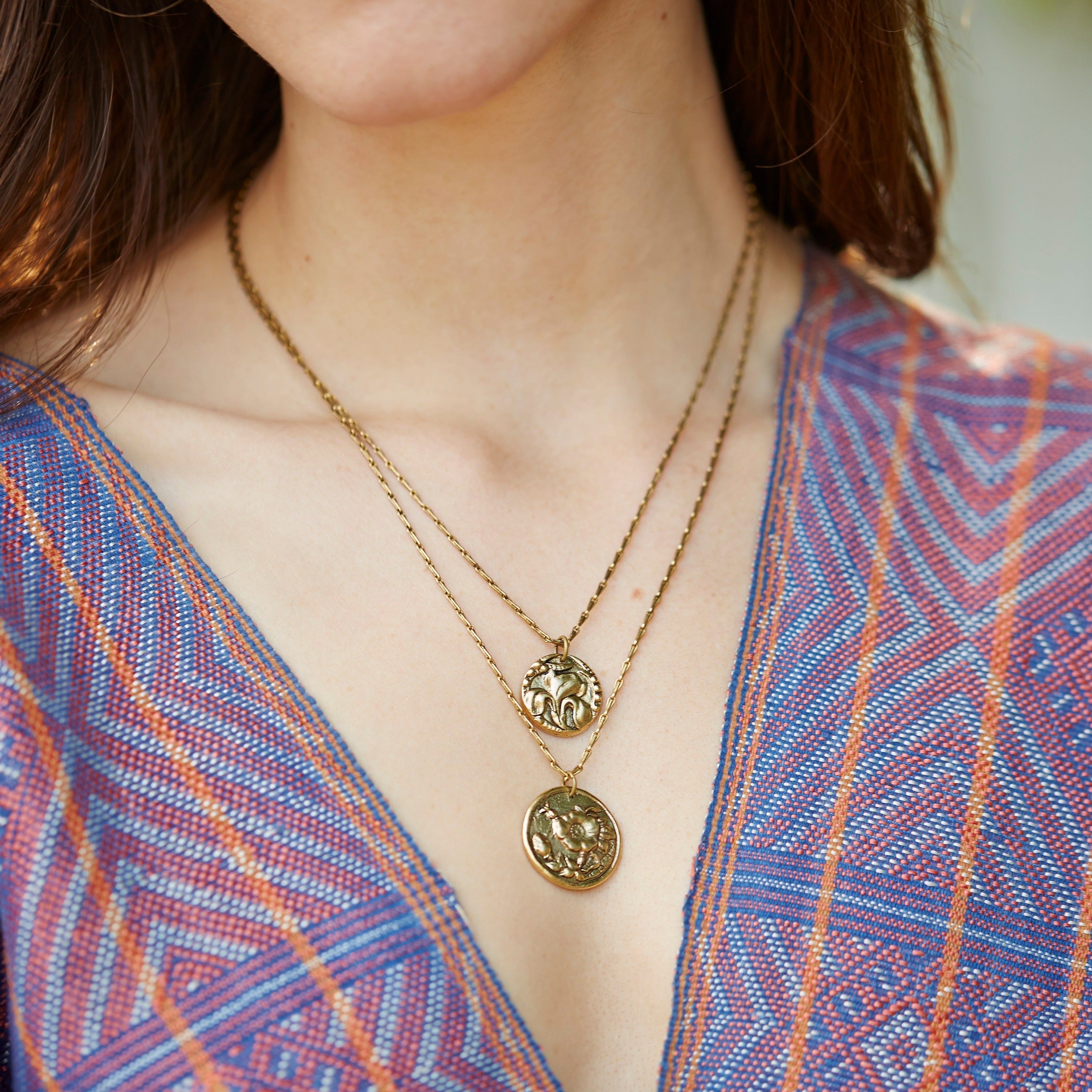 In the Garden - Butterfly Necklace Charm + Pendant Necklaces Bella Vita Jewelry