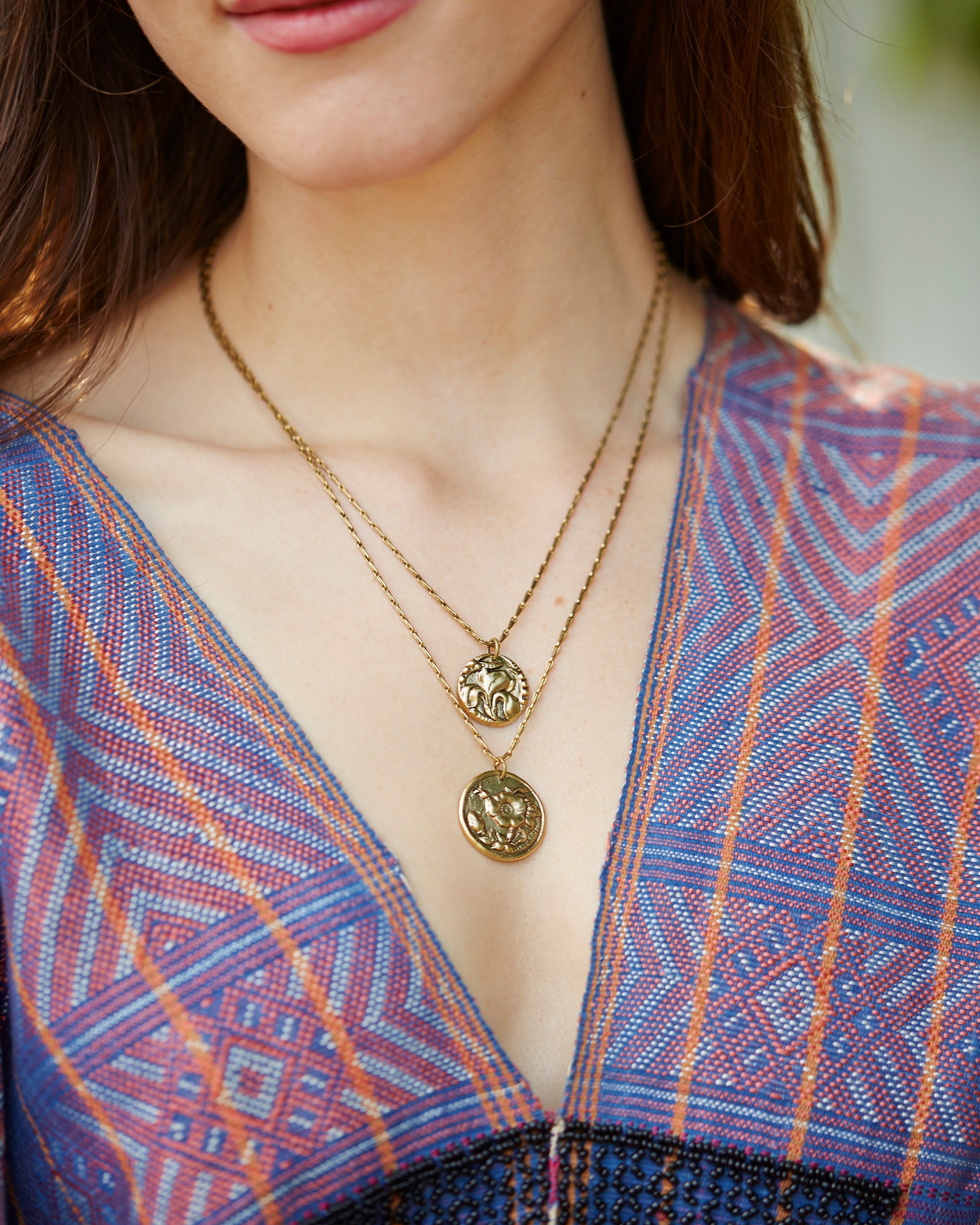 Soniashnyk Sunflower Necklace - benefitting Americares Ukraine Crisis Relief Fund Charm + Pendant Necklaces Bella Vita