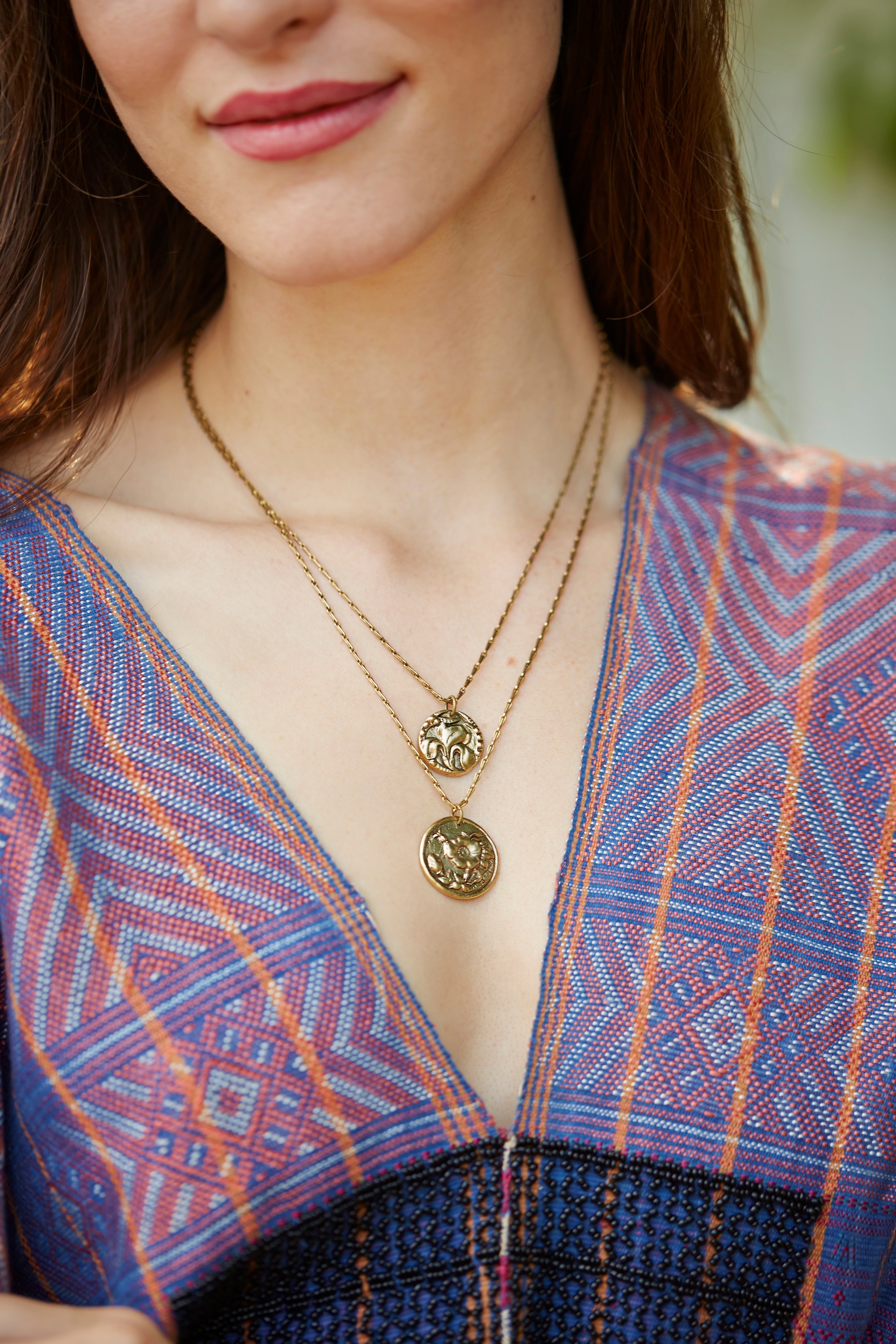 Soniashnyk Sunflower Necklace - benefitting Americares Ukraine Crisis Relief Fund Charm + Pendant Necklaces Bella Vita