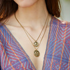 In the Garden - Poppy Necklace Charm + Pendant Necklaces Bella Vita Jewelry