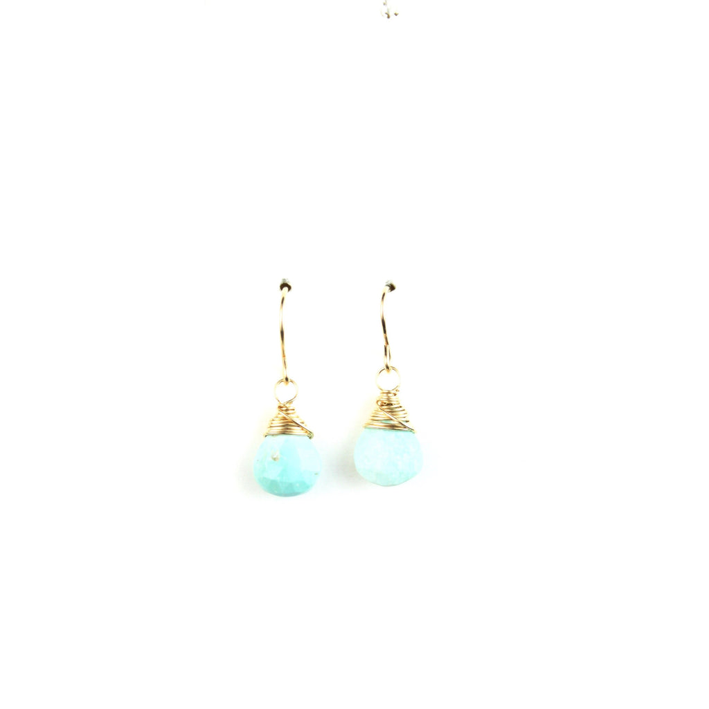 Turquoise Earrings Dangle Earrings Bella Vita Jewelry   