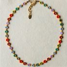 Flower Power Necklace Beaded Necklaces Bella Vita Jewelry