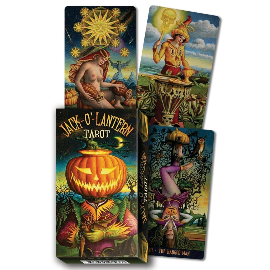 CARD DECK | Jack-O'-Lantern Tarot Tarot + Oracle Decks llewellyn   