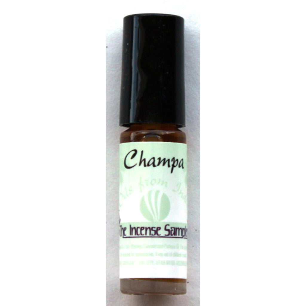 Perfume Oils From India Bath + Body The Incense Sampler Champa  
