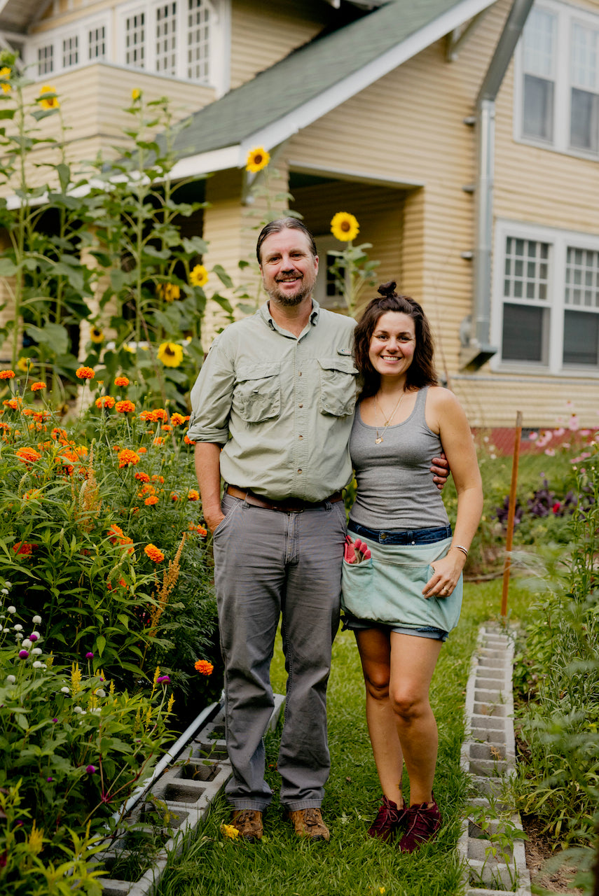 Why Fresh Flowers and Such a Big Garden?