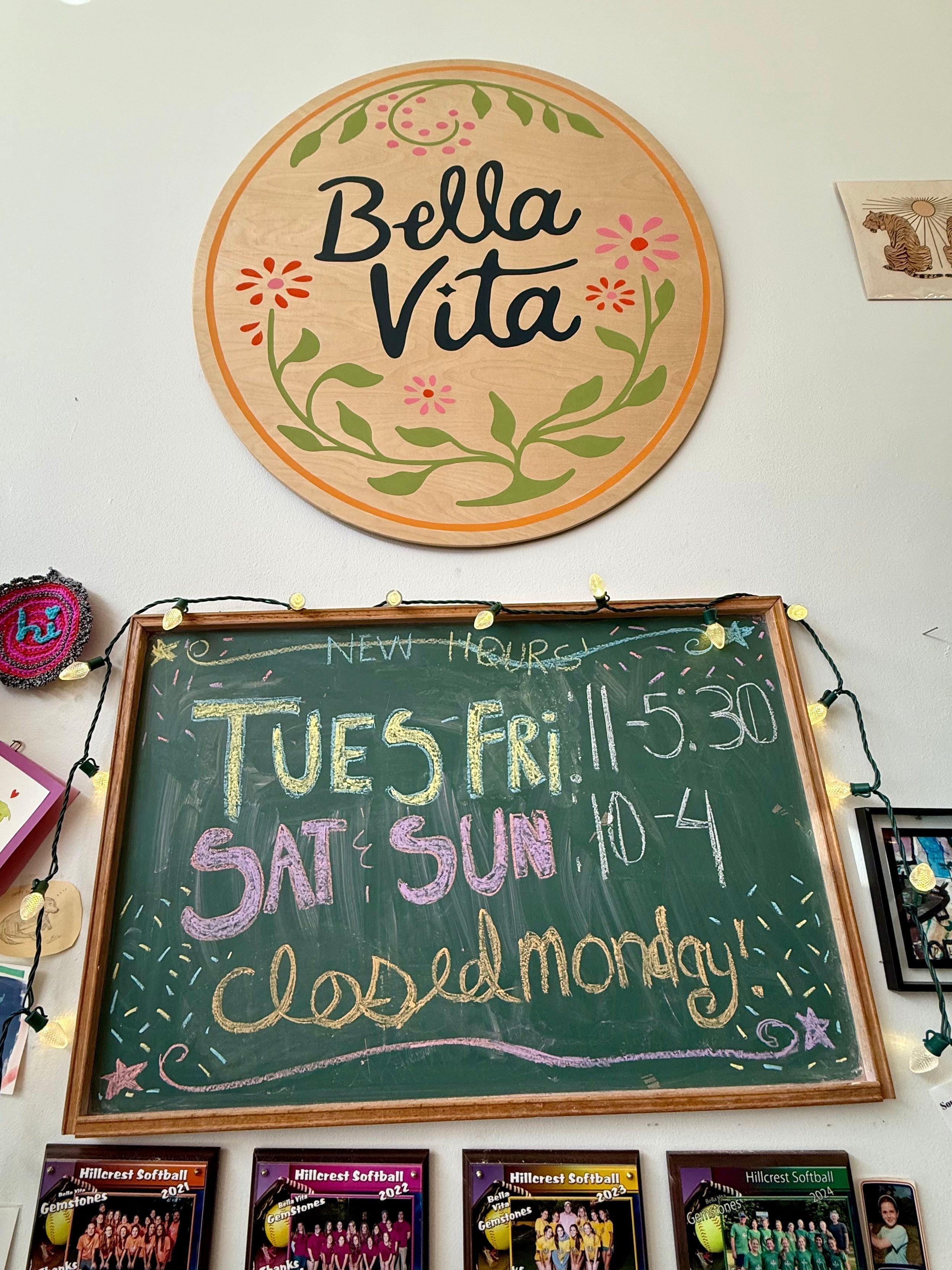 Bella Vita Studio Notes - March 23 - 29