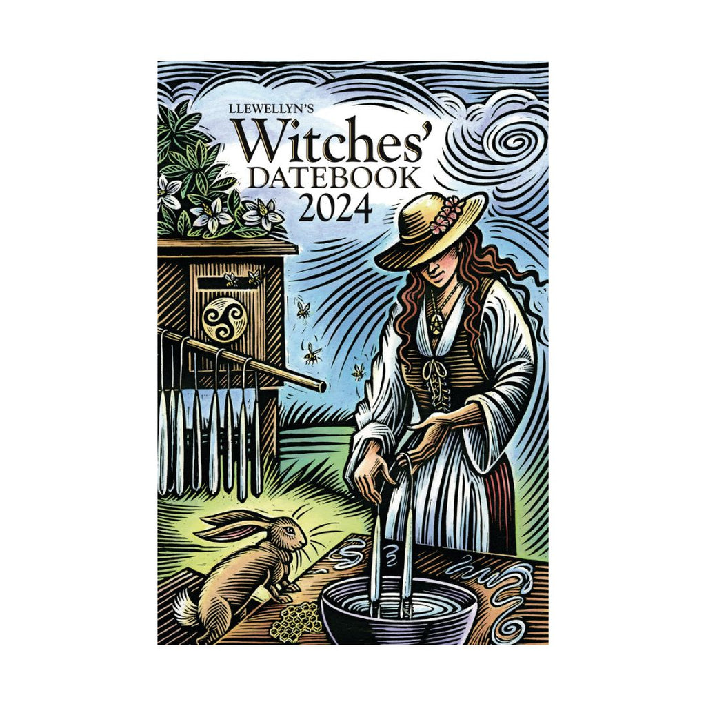 2024 Witches Datebook Stationery + Pencils Llewellyn   