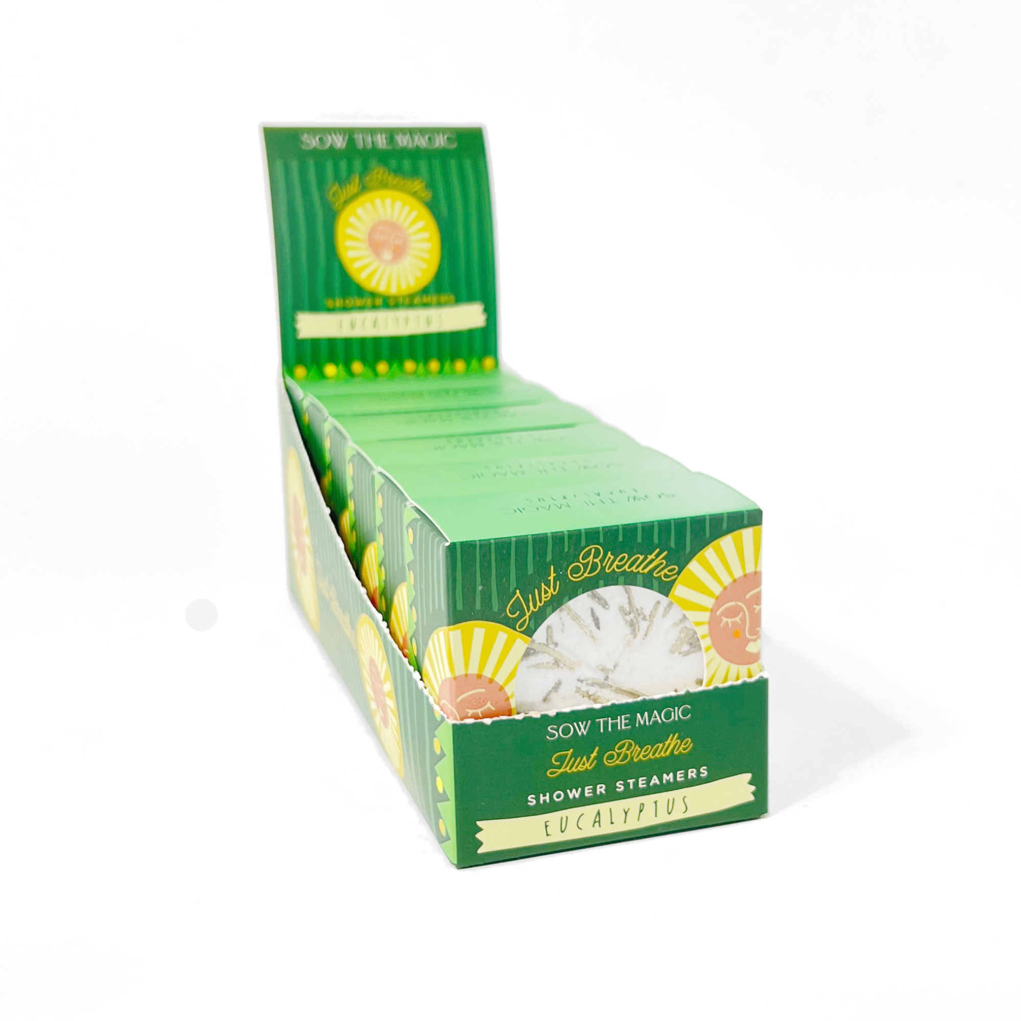 Just Breathe Eucalyptus Shower Steamer Set Sow the Magic
