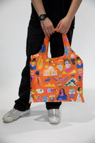 Art History Art Sack by The Printed Peanut - Reusable Tote  Yellow Owl Workshop   