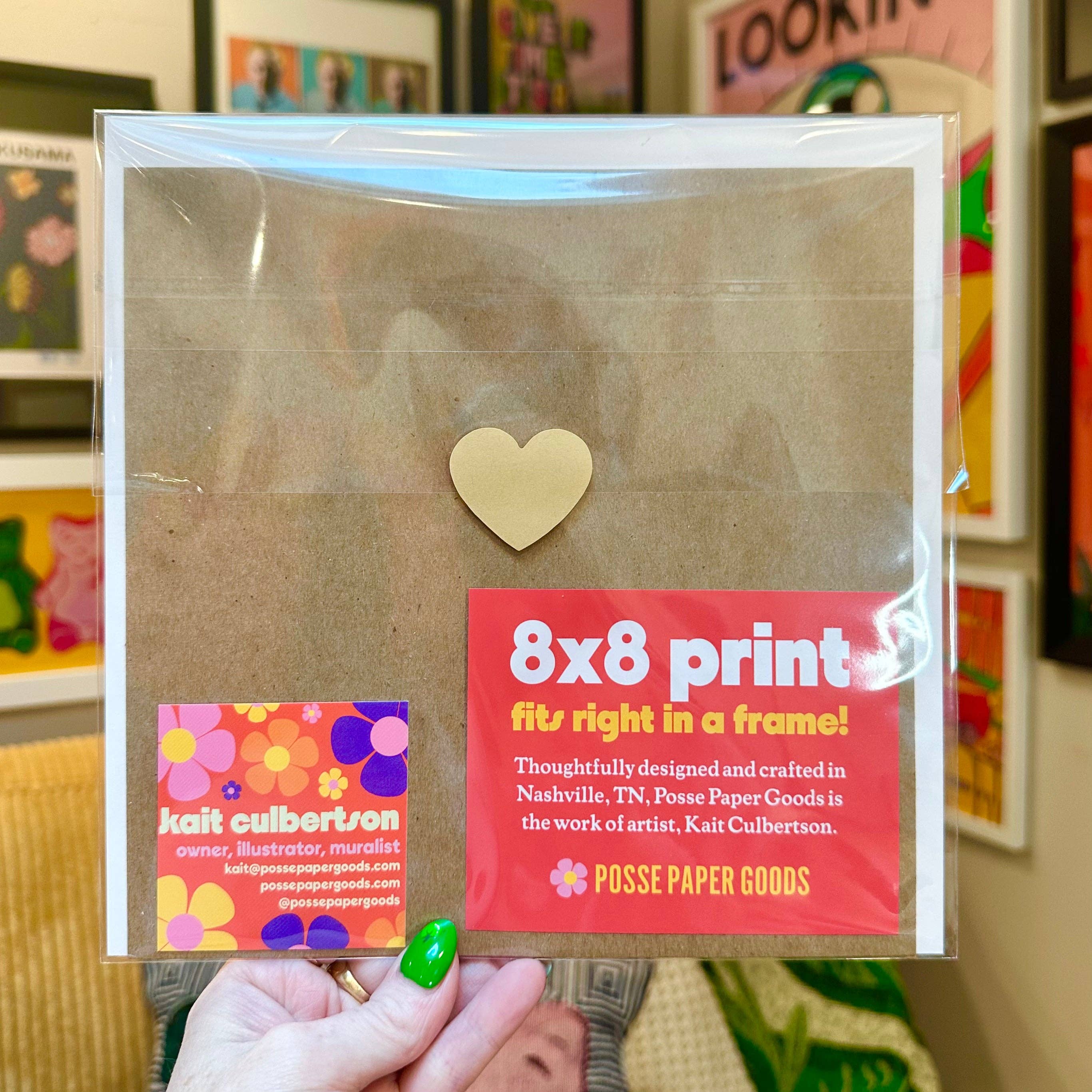 Listen To Your Body - Art Print Posse Paper Goods