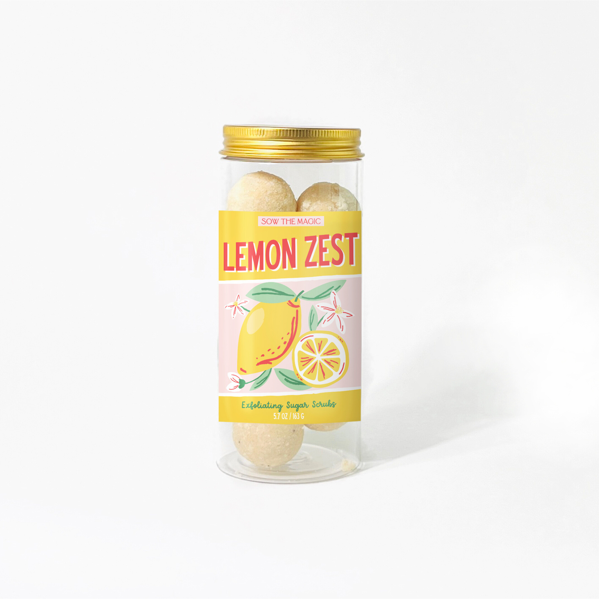 Lemon Zest Exfoliating Sugar Scrubs Sow the Magic