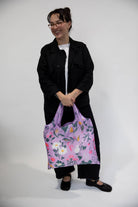 Floral Art Sack® by Banquet Workshop - Reusable Tote Bag Yellow Owl Workshop