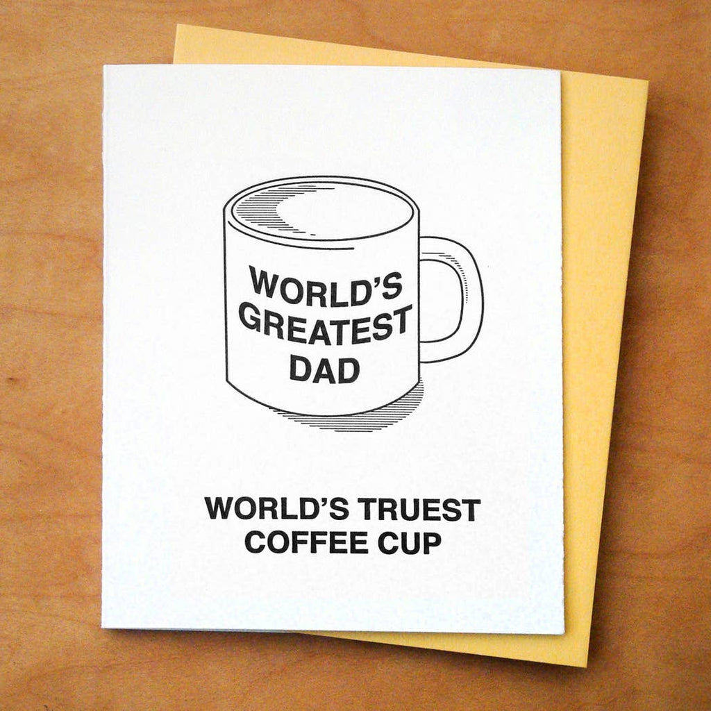 Greatest Dad Mug Greeting Card Stationery + Pencils McBitterson's   