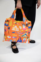 Art History Art Sack by The Printed Peanut - Reusable Tote  Yellow Owl Workshop   