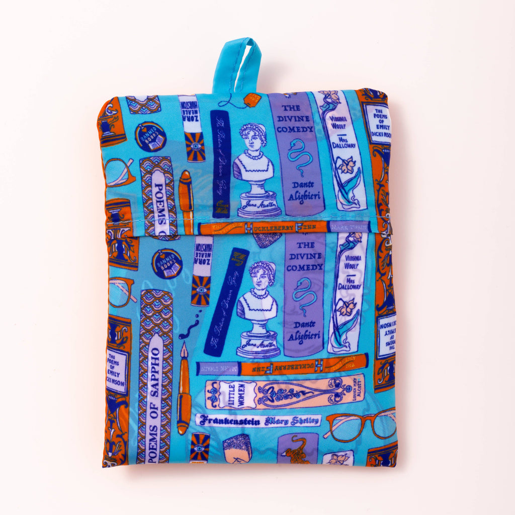 Bookbag Art Sack - Eco-Friendly Reusable Bibliophile Tote Bags + Totes Yellow Owl Workshop   