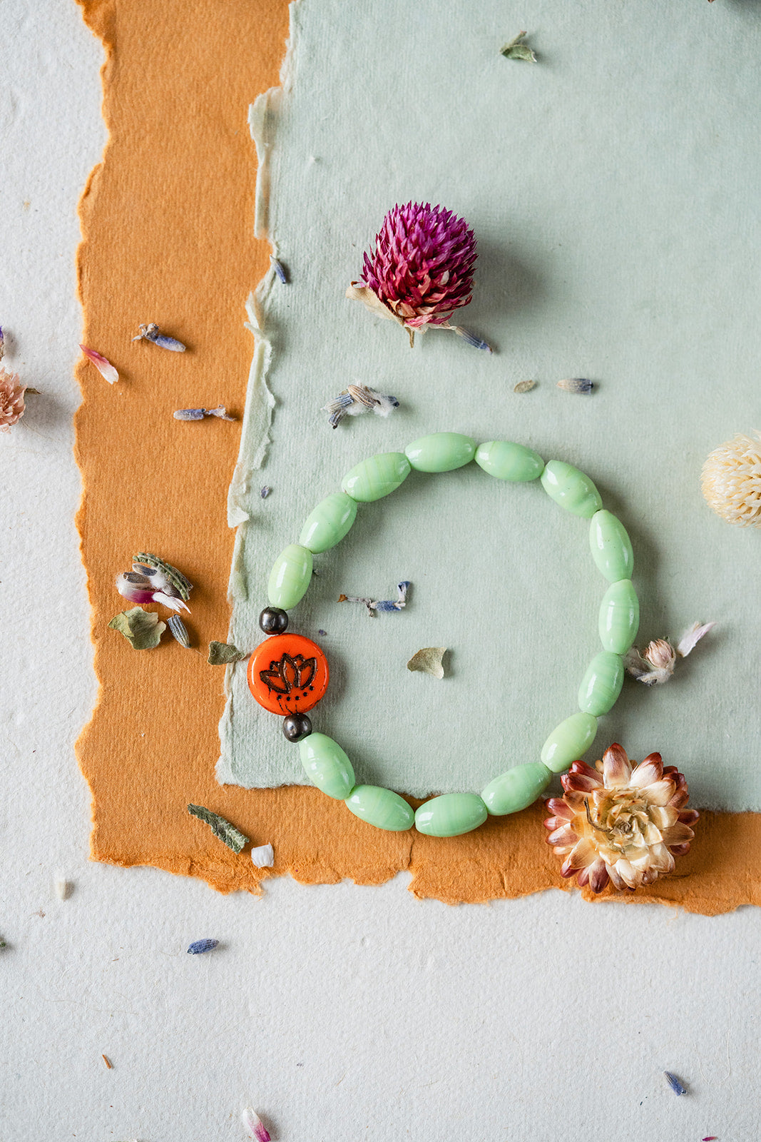 India Glass Bead Bangle Beaded Bangles Bella Vita Jewelry   