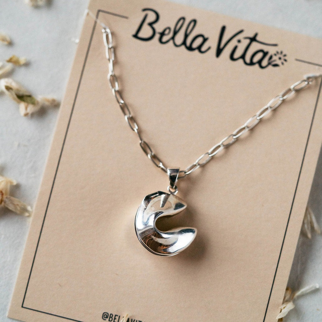 Fortune Cookie Locket Locket Necklaces Bella Vita Jewelry   