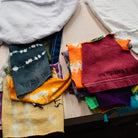 samples of tie dye colors