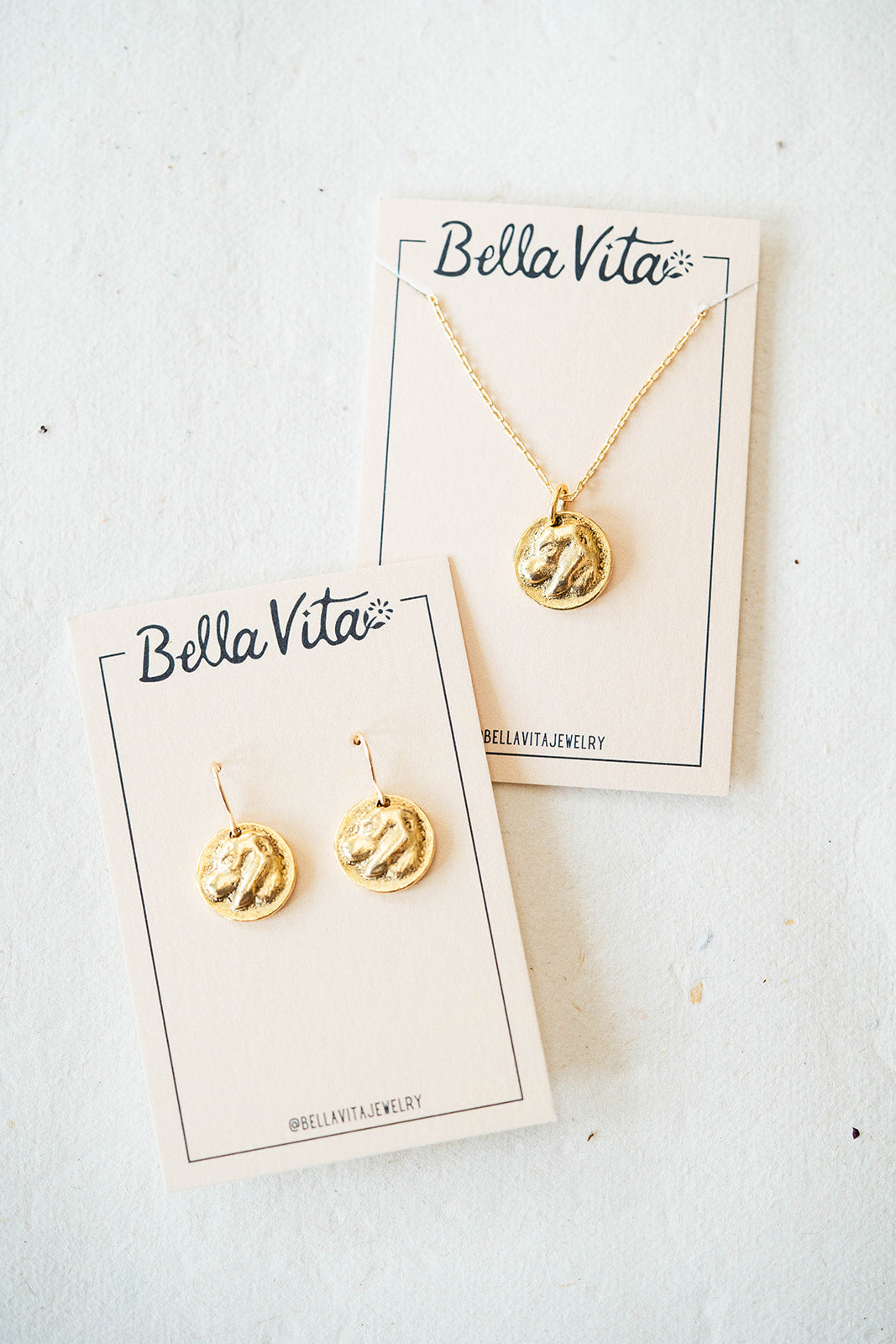 Tiny Token Dog Earring Dangle Earrings Bella Vita Jewelry   