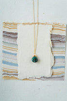 Emerald Necklace Charm + Pendant Necklaces Bella Vita Jewelry   