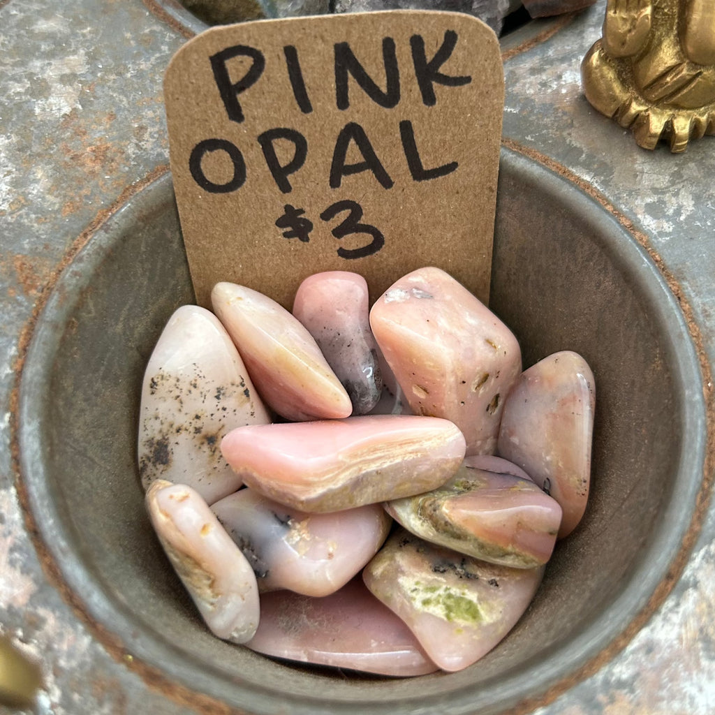 Pink Opal Crystals BV Tucson   