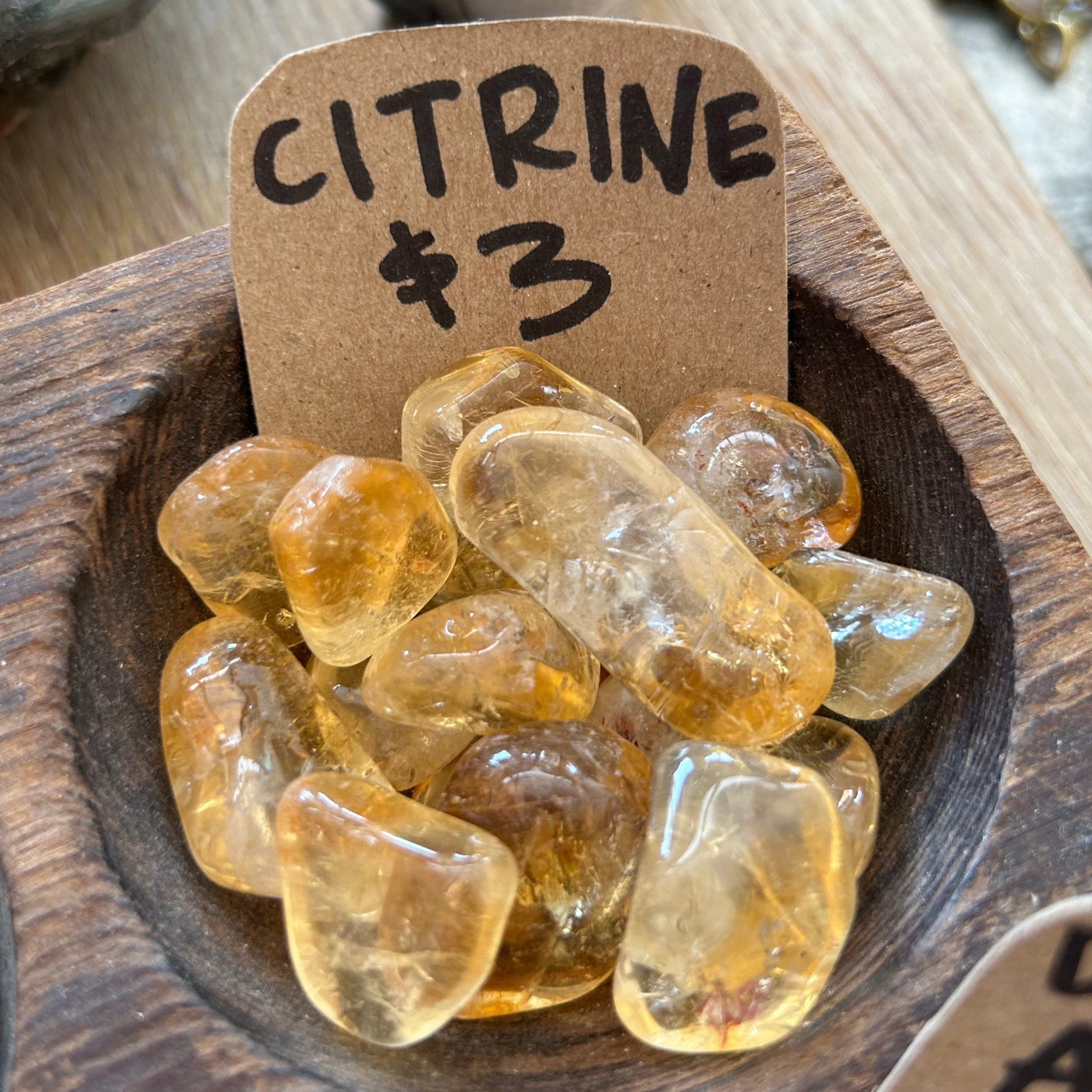 Citrine Crystals BV Tucson   