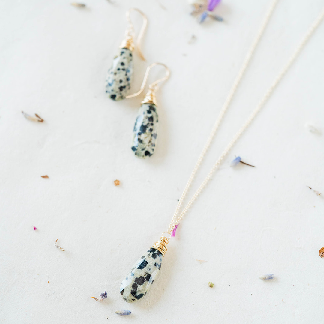 Dalmatian 2025 jasper jewellery