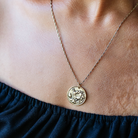 In the Garden - Poppy Necklace Charm + Pendant Necklaces Bella Vita Jewelry   