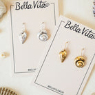 Yacht Rock Simple Shell Earrings Dangle Earrings Bella Vita Jewelry