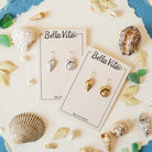 Yacht Rock Simple Shell Earrings Dangle Earrings Bella Vita Jewelry