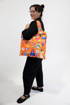 Art History Art Sack by The Printed Peanut - Reusable Tote  Yellow Owl Workshop   