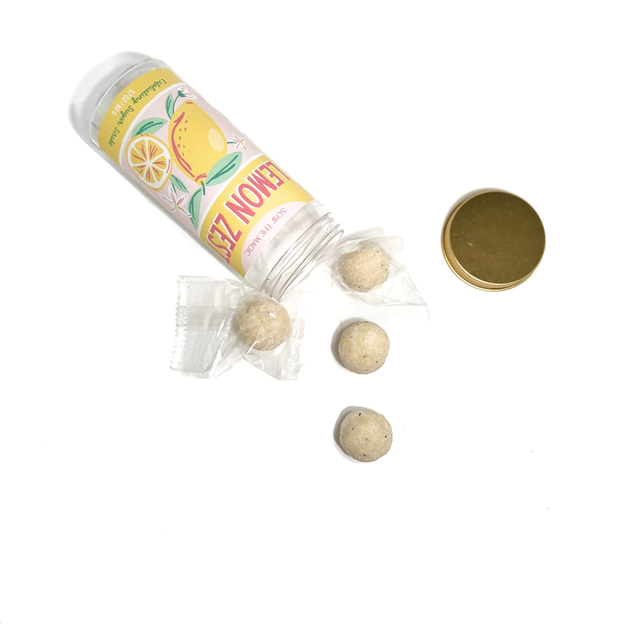 Lemon Zest Exfoliating Sugar Scrubs Sow the Magic