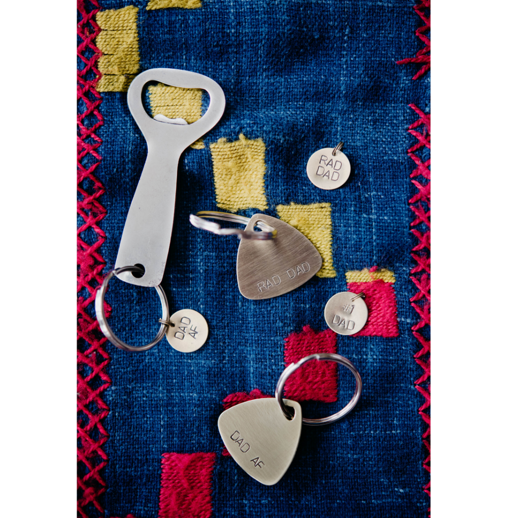 Custom Hand Stamped Bottle Opener Key Chains Bella Vita Jewelry   