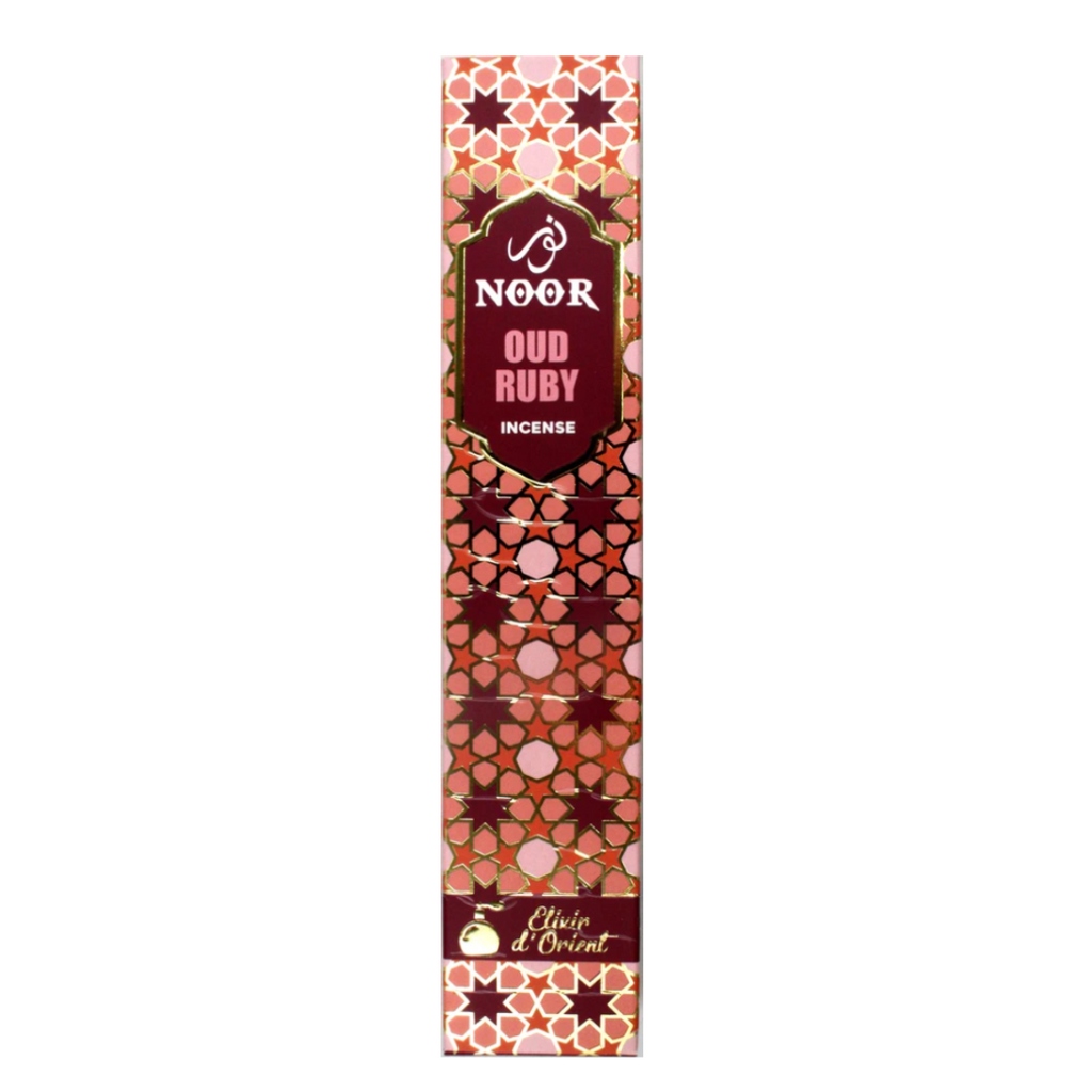 Noor Oud Incense Sticks Incense The Incense Sampler Oud Ruby  
