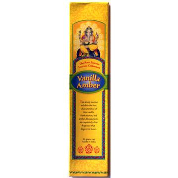 Rare Essence Incense Incense The Incense Sampler Vanilla Amber  