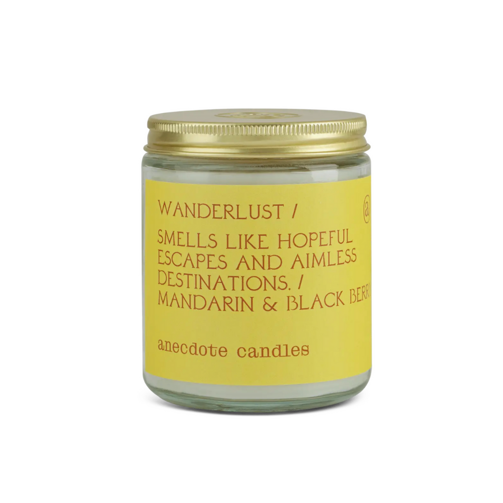 Wanderlust Candle Candles Anecdote Candles   