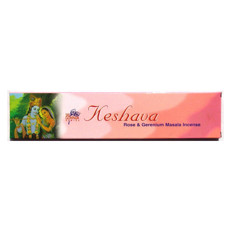Keshava - Rose & Geranium Masala Incense Incense The Incense Sampler   