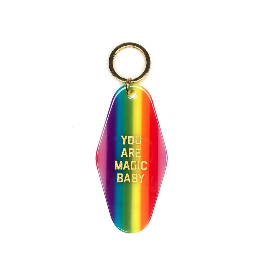 You are Magic Baby Keychain Key Chains Golden Gems   
