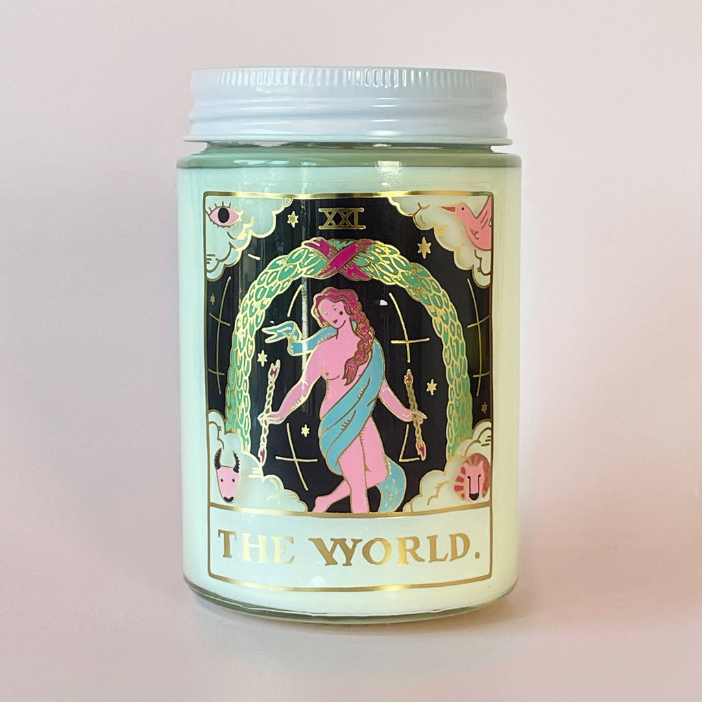 Tarot Candle | The World Candles Idlewild Co.   
