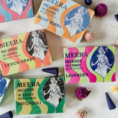 Meera Incense Cones Incense The Incense Sampler   