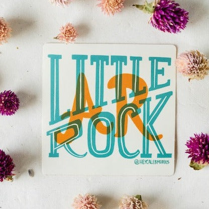 Little Rock Square Sticker Stickers + Crafts Hey Caleb   