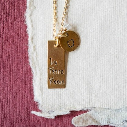 "La Petite Roche" Necklace Charm + Pendant Necklaces Bella Vita Jewelry   