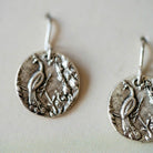 Bitty Buttons Peacock Earring Dangle Earrings Bella Vita Jewelry   