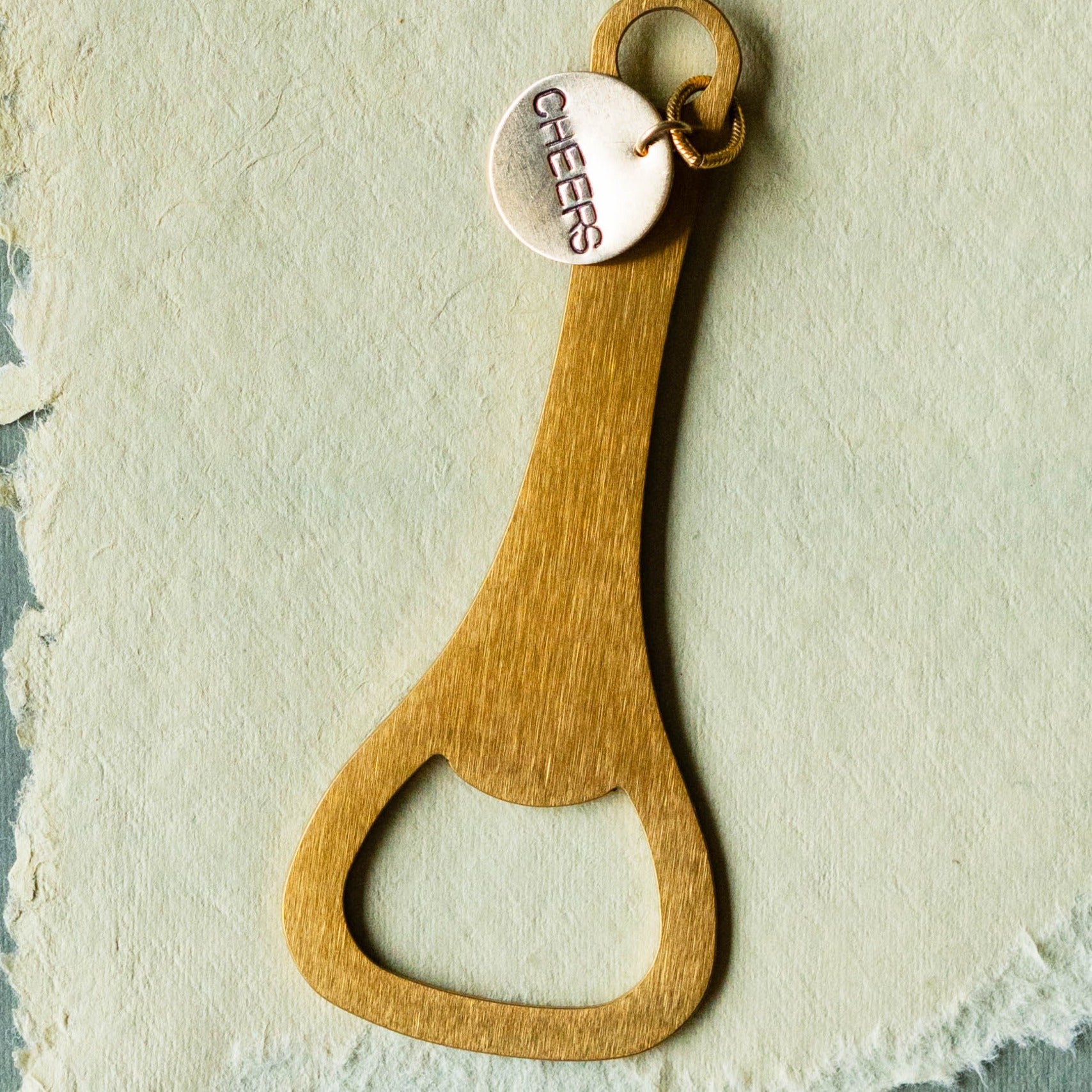 Custom Hand Stamped Bottle Opener Key Chains Bella Vita Jewelry   