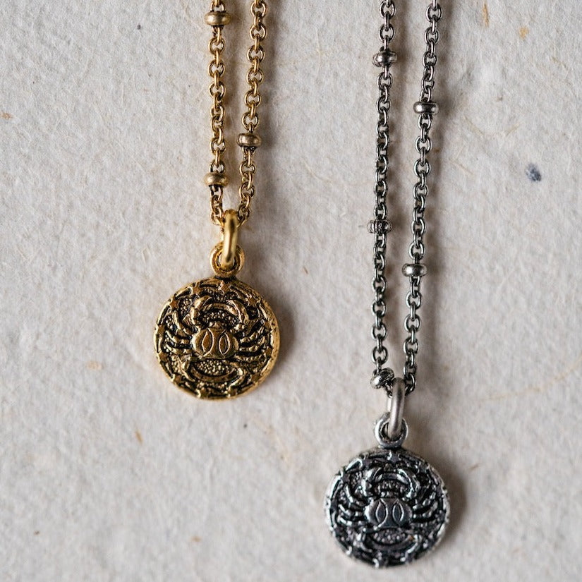 Zodiac Charm Necklace Charm + Pendant Necklaces Bella Vita Jewelry   