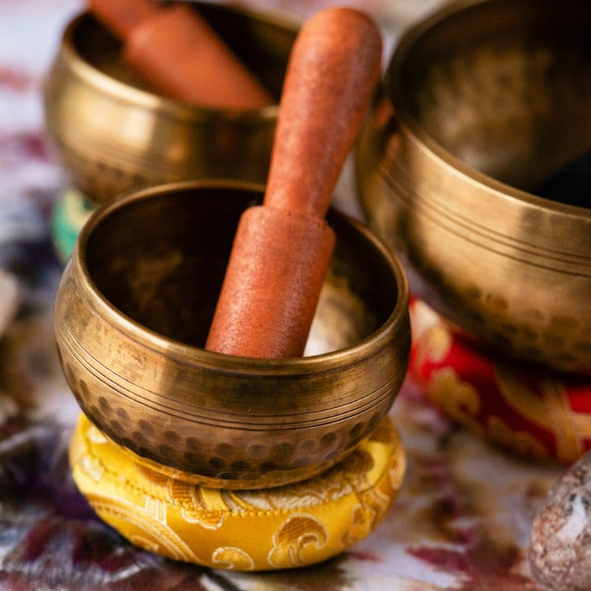 Tibetan Singing Bowls Bowls + Bells Kala Imports 3" Bowl  